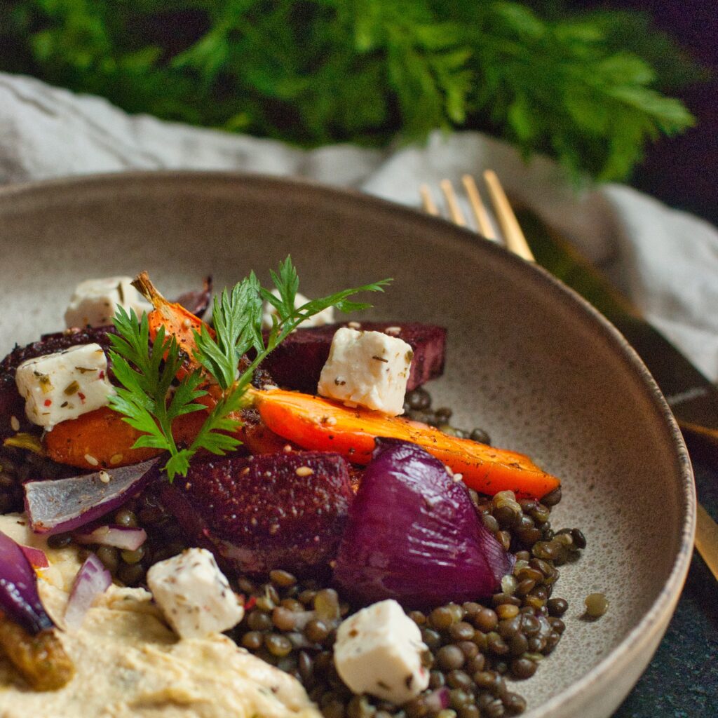 Salade de lentilles