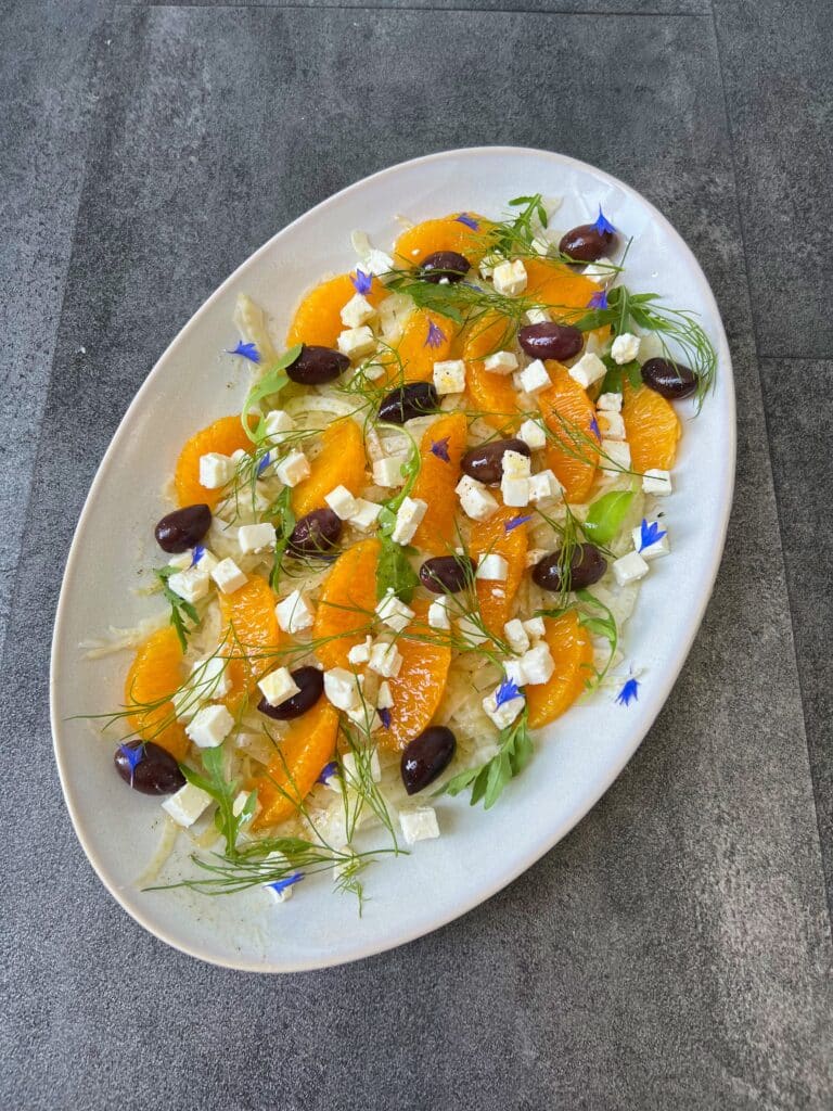 Salade fenouil et orange