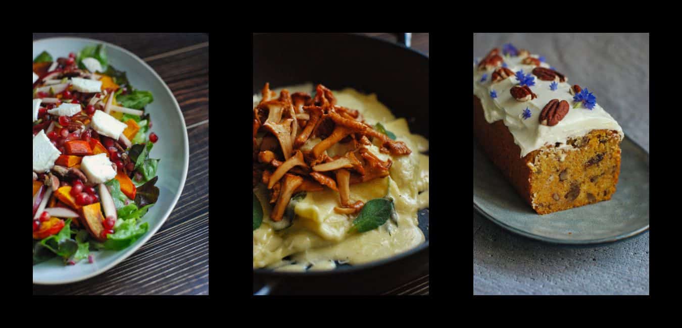 Atelier menu végétarien d'automne